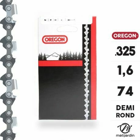 Chaîne Micro Chisel 325 OREGON 74 Dents - 22BPX074E 3 Chaîne Micro Chisel 325 OREGON 74 Dents - 22BPX074E
