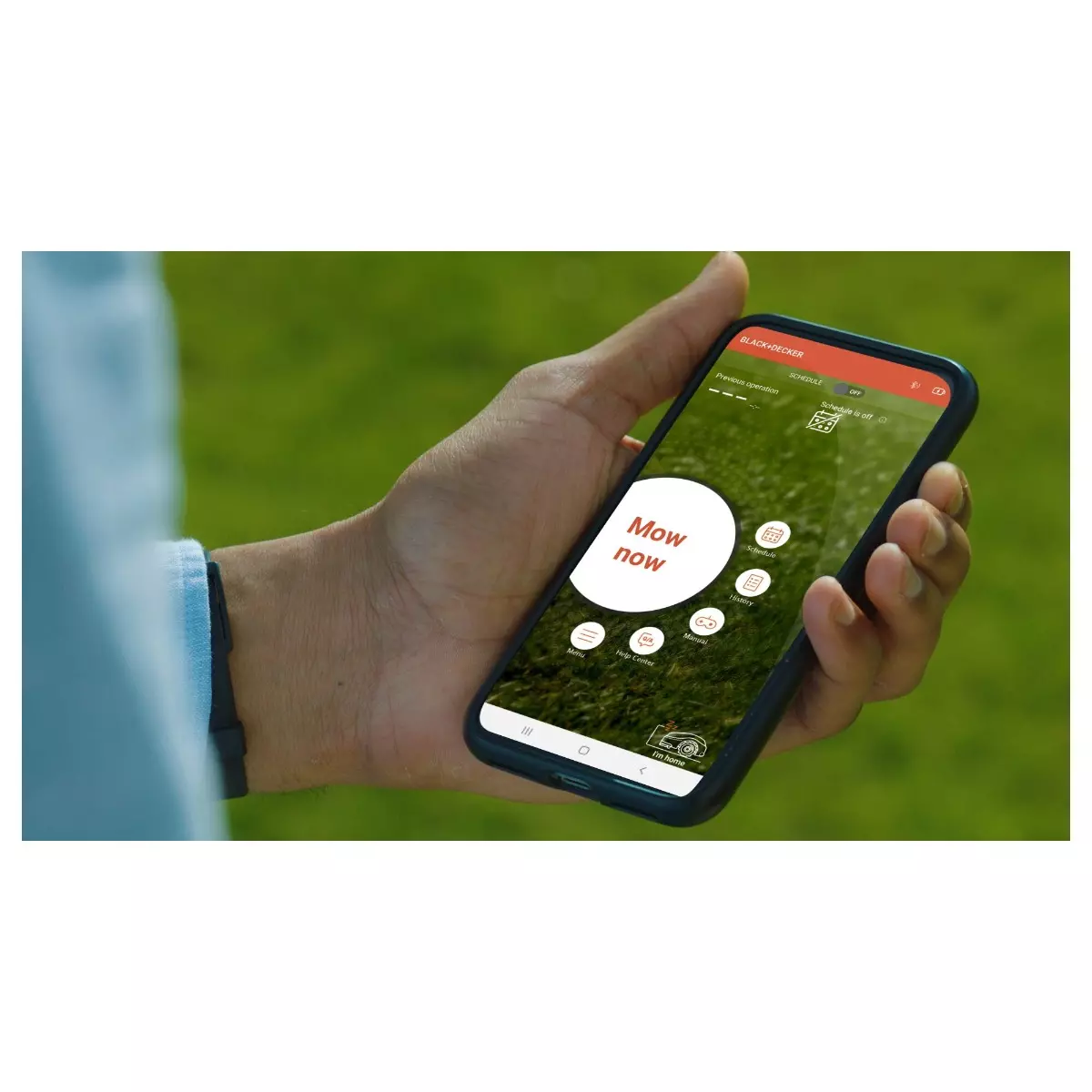 Black & Decker Robot Tondeuse n500 M² BLACK+DECKER - 12V - 4,3Ah - BCRMW121-QW 16 Black & Decker Robot Tondeuse n500 M² BLACK+DECKER - 12V - 4,3Ah - BCRMW121-QW – Image 14