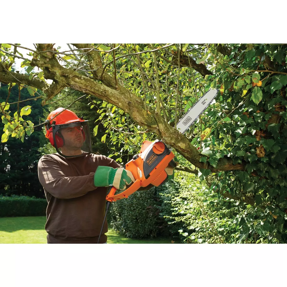 Black & Decker Tronçonneuse électrique BLACK+DECKER 2000w 40 Cm - BDCS20-QS 5 Black & Decker Tronçonneuse électrique BLACK+DECKER 2000w 40 Cm - BDCS20-QS – Image 3